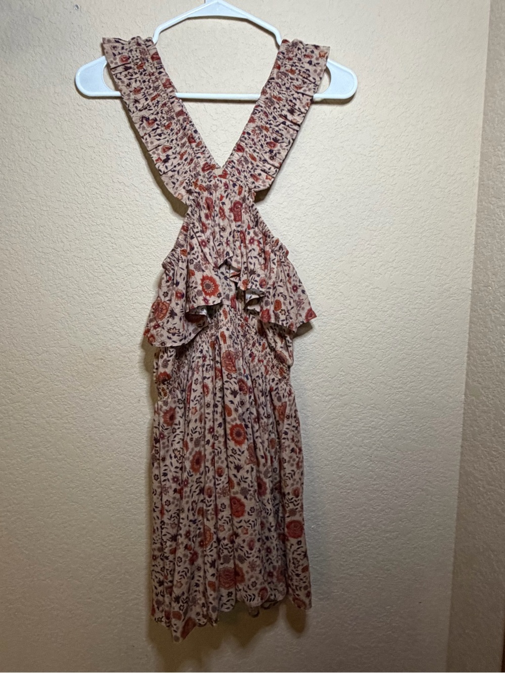 NWT Spell Lady Untamed Ruffle Mini Dress
